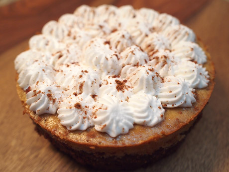 Cinnamon Mocha Cheesecake - Porter Pie